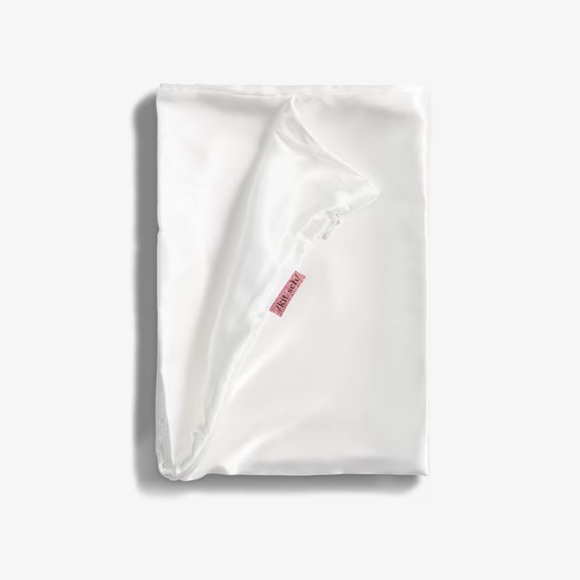 Kitsch Satin Pillowcase Ivory White - Picture 2 of 9